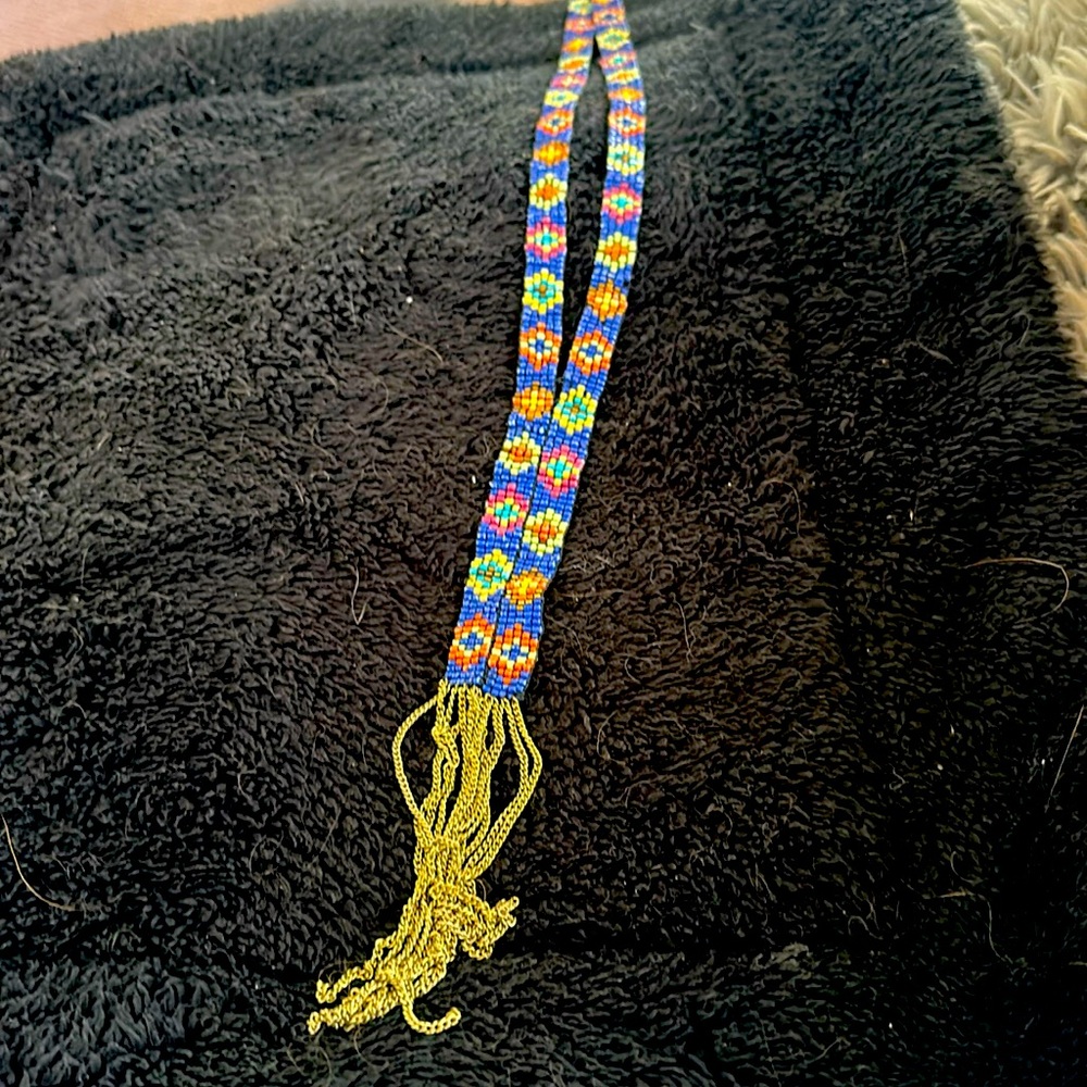 Beaded statement piece